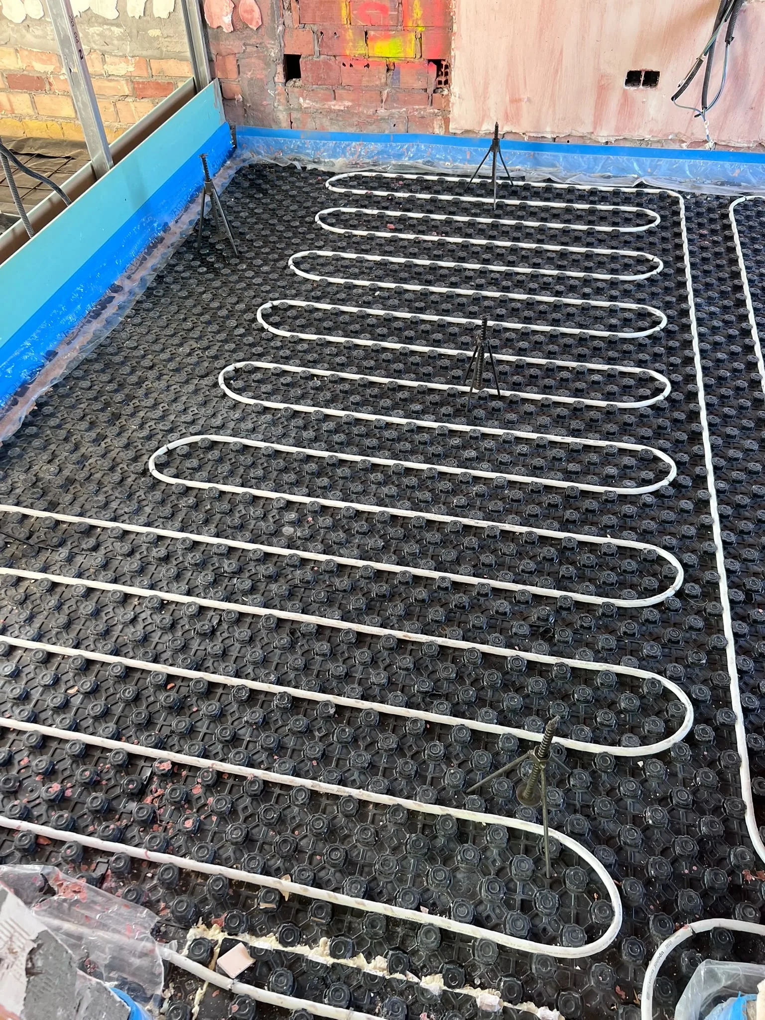 Water-based underfloor heating installation in Marbella – project photo 4
