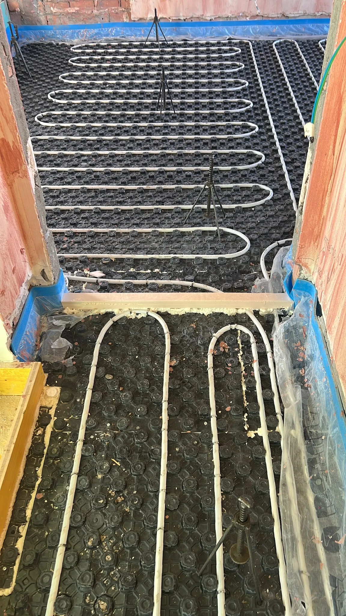 Water-based underfloor heating installation in Marbella – project photo 7
