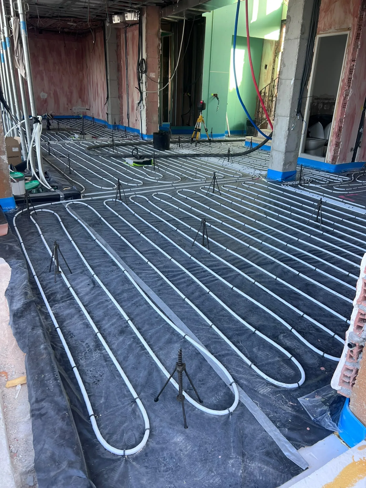 Water-based underfloor heating installation in Marbella – project photo 13