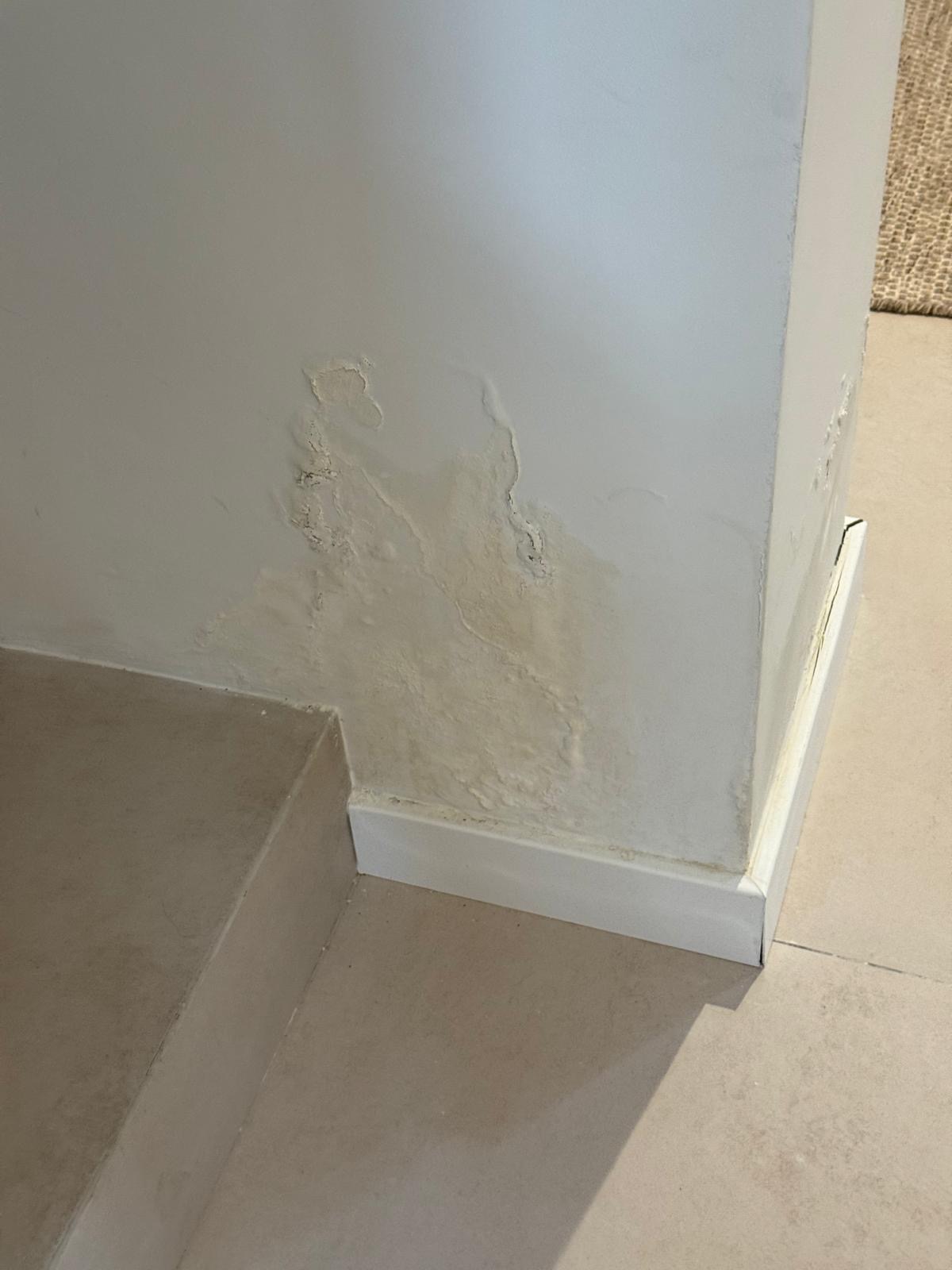 Before luxury villa renovation in Marbella